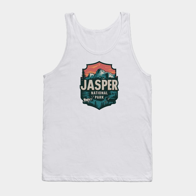 Jasper National Park Elegance Tank Top by Perspektiva